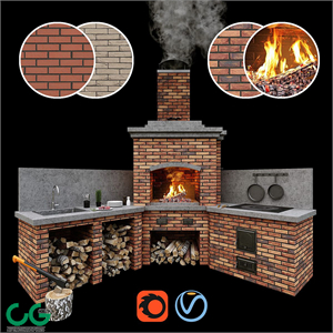Barbecue oven 2